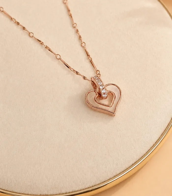 Double Heart Pendant