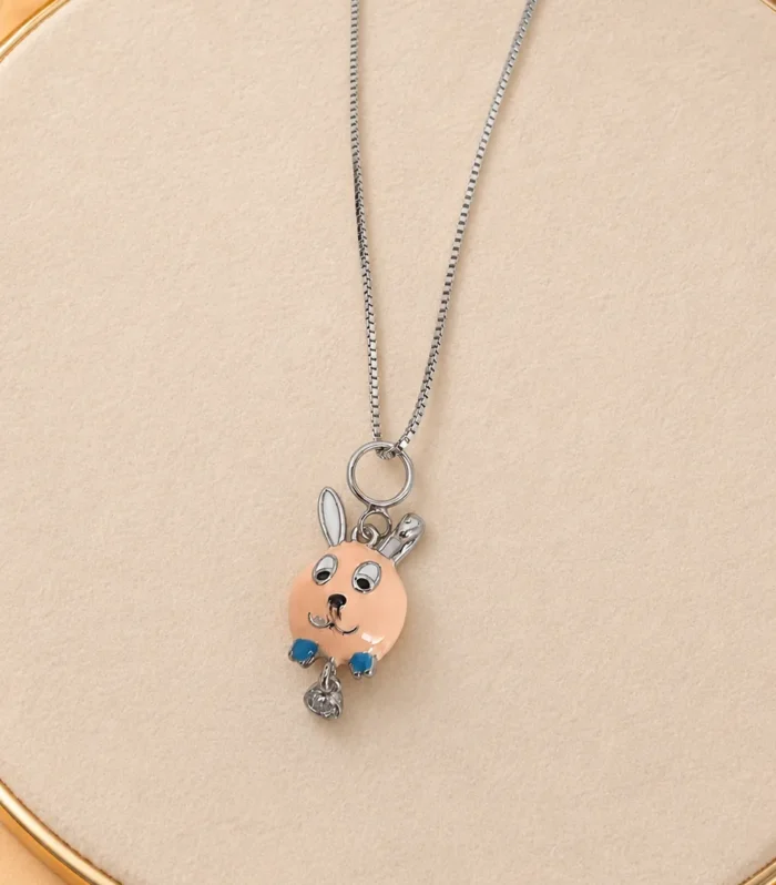 Bunny Charm Necklace