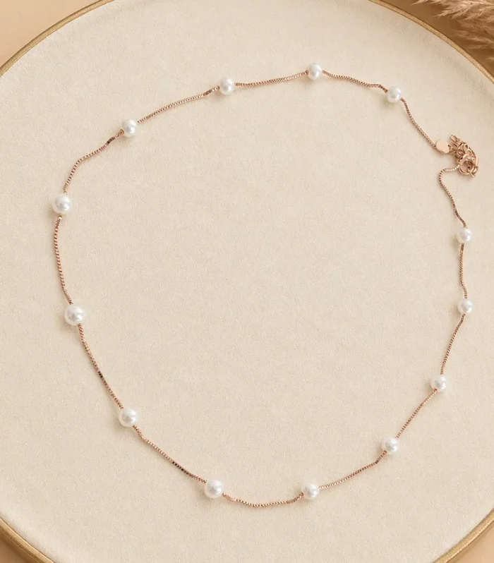 Pearl Beaded Necklace