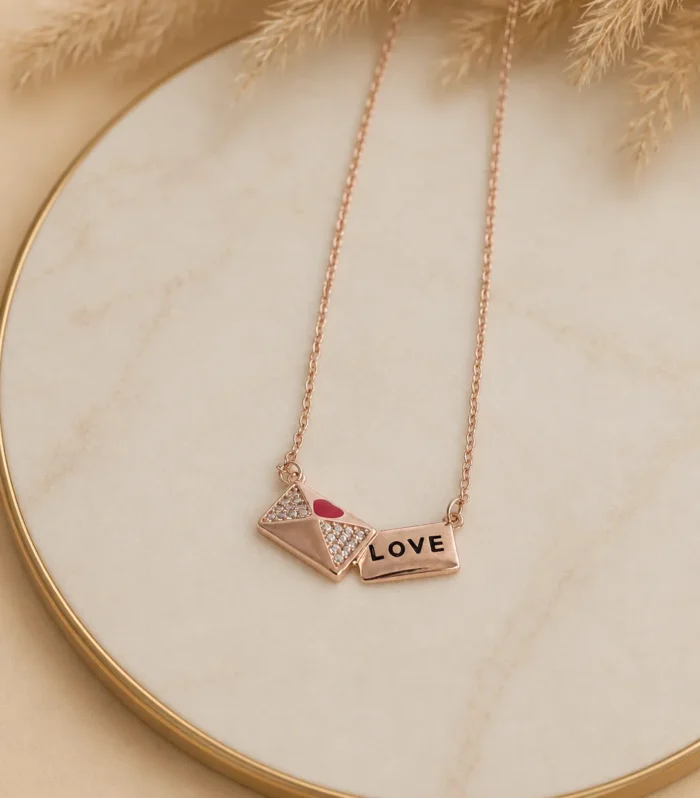 Love Note Chain Pendant