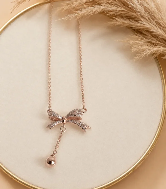 Ribbon Bow Pendant