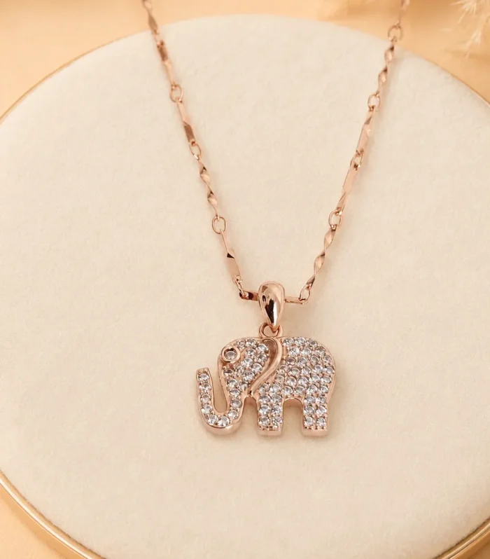 Elegant Elephant Pendant