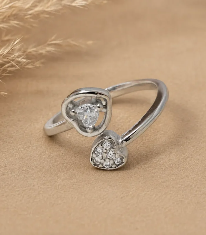 Heart Duet Ring