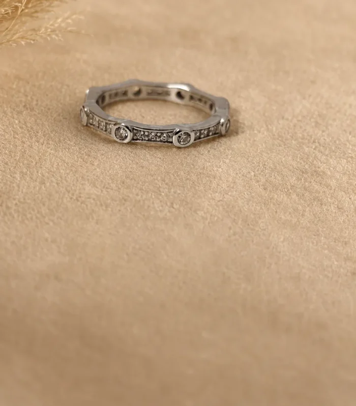 Vintage Halo Pave Ring