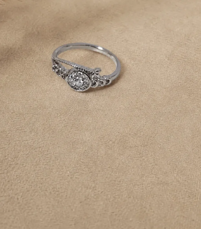 Vintage Halo Ring