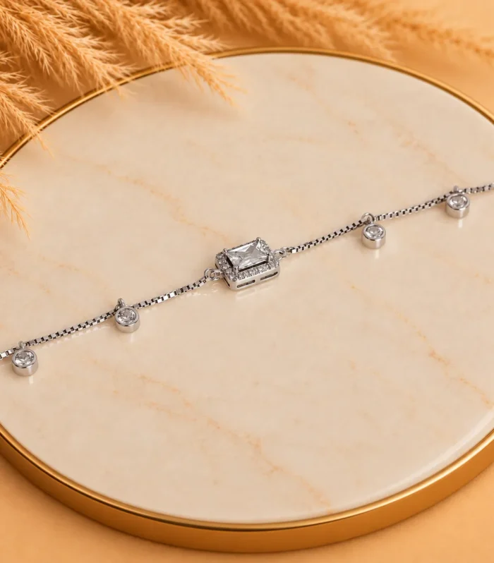 Crystal Crown Bracelet