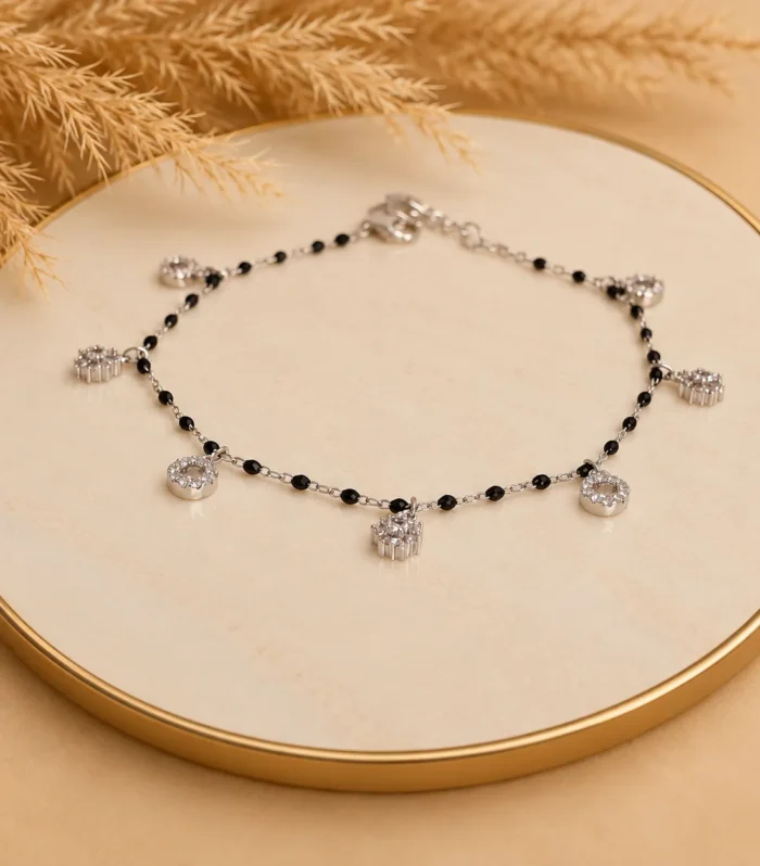 Midnight Charm Bracelet