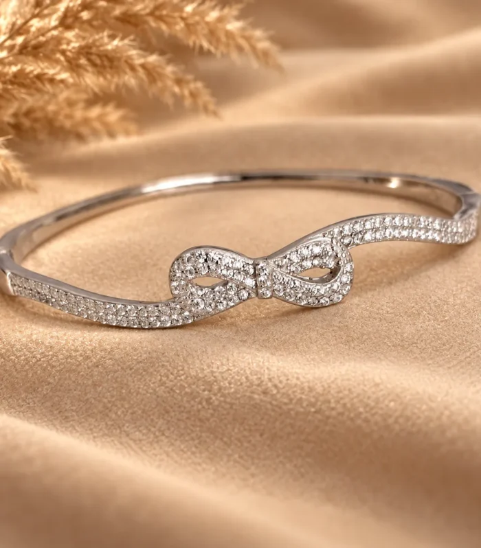 Crystal Ribbon Bracelet